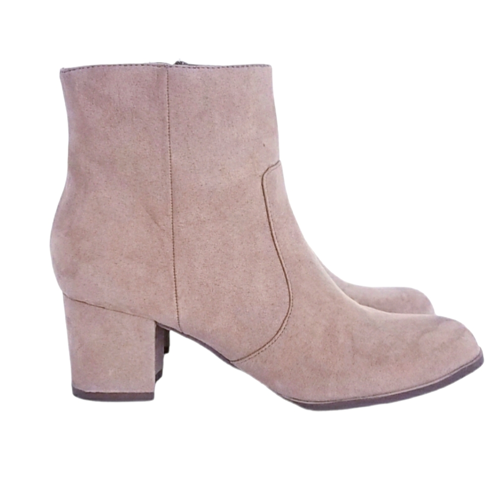 Unisa | Beige Suede Bootie